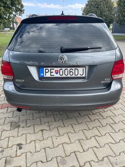 Predám VW Golf VI Kombi, 1.6 TDI, 2010 - 5