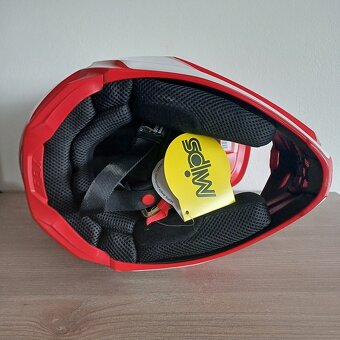 Motokrosová helma Fox V1 Revn / Airoh Wraap - 5