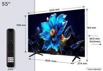 NOVÝ 55 QLED TCL 55P7K + ZÁRUKA - 5