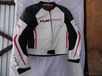 Kožená moto bunda FLM - 5