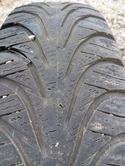 Predám rezervu koleso 175/80 R14 5x100 zimná pneu - 5