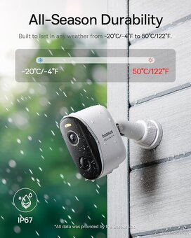 Baseus Security N1 2K Outdoor Camera Set of 2 - 5