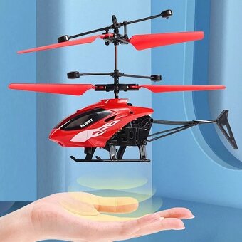 Helikoptéra na diaľkové ovládanie a disco guľa - 5