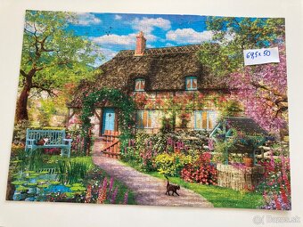 Obrazy poskladané a podlepené puzzle - 5