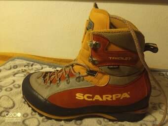 Predám turistické topánky Scarpa triolet. - 5
