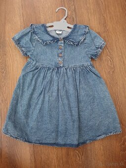 Dievčenské šaty č. 92 - 110 - 5