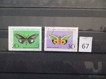 Poštové známky č.490 - ÁZIA IV. - 20 ks sérií - 5