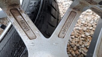 Original VW elektrony značka BBS 5x100 R16 ,205/55R16 - 5