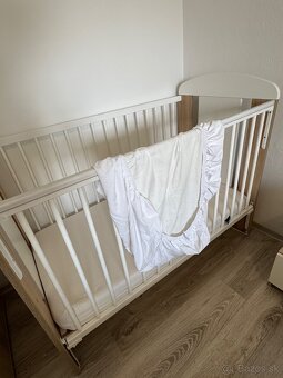 Predám set, postieľku, prebaľovací pult s príslušenstvom - 5