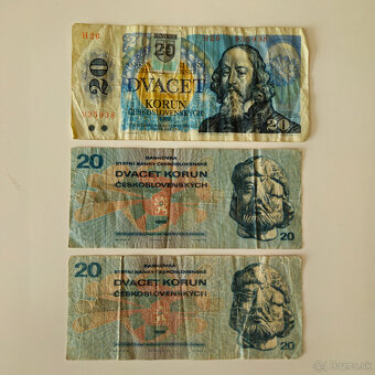 Československé staré bankovky - 5