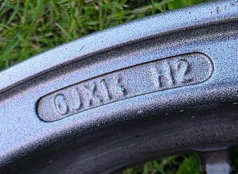 Predám sadu alu diskov Stilauto SR500/14 – 4x100 - 5