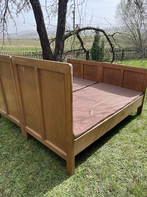 Starožitné dubové postele - 5