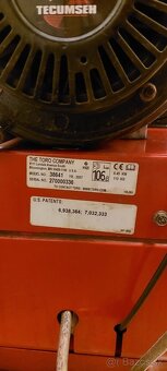 Predám snežnú frézu Toro Power Max 1028 LXE - 5