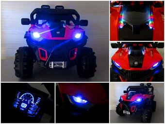 Elektrické autíčko - Buggy X8 R-SPORT Červené - 5