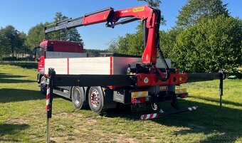 MAN TGS 26.500 - 6x2 - Valník + HR-PALFINGER PK 19.001 SLD - 5