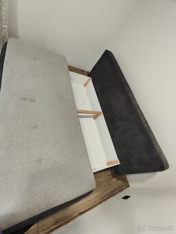 Rozkladacia sedačka s úložným priestorom - 5
