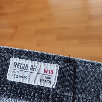 Pepe jeans šedé slim fit streč - 5