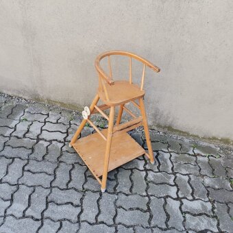 Retro stolička detská Vintage - 5
