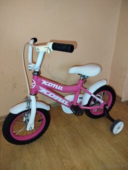 Dievčenský bicykel 12 ružový. - 5