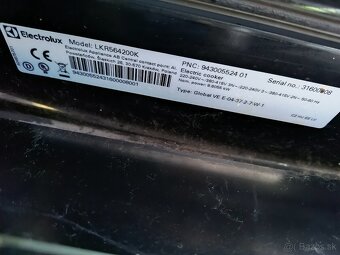 Samostatný sporák elektrolux elektrický - 5