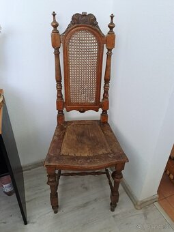 Predám starožitné stoličky 3ks - 5