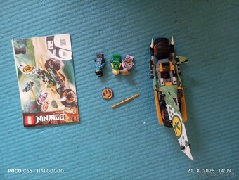 Lego Ninjago Lloydova motorka do džungle - 5