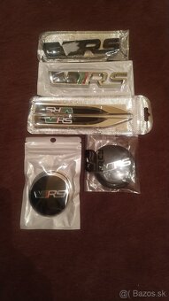 Kovove znaky audi line a Cooper S a vrs rs a turbo a sport - 5