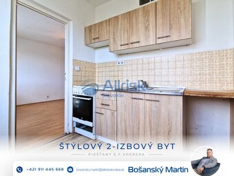 Rezervované Štýlový 2-izbový byt na sídlisku Adama Traja - 5