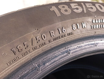 185/50/16 Continental letné pneu 2ks - 5