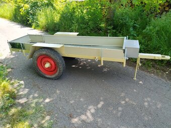 Predám vlečka, vozík príves za traktor Zetor malotraktor - 5