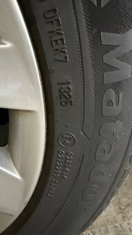 Alu disky+letne pneu Skoda - 5