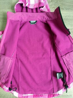 Lewro softshellová bunda / super stav 128-134 - 5