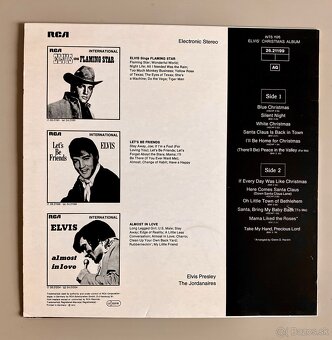 LP Elvis Presley - Elvis’ Christmas Album - 5