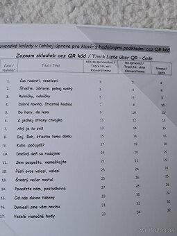 Vianočné spevníky  s vymaľovávankami - 5