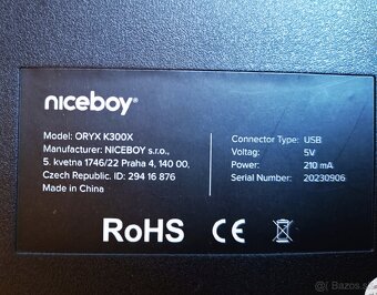 Klávesnica Niceboy ORYX K300X - 5