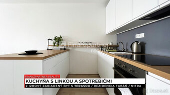 Prenájom - zariadený 2 izbový byt, Rezidencia Tabáň, Nitra - 5