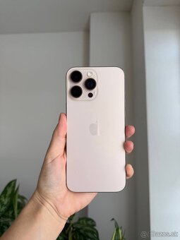 iPhone 16 pro Max 256gb, zlatý - 5