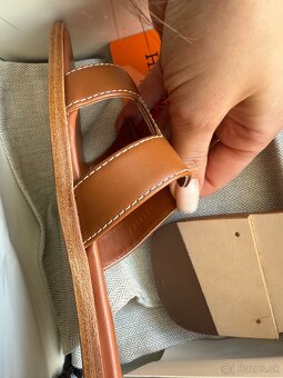 Hermes oran šľapky - 5