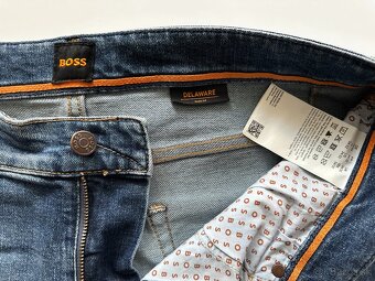 Nové,pánske džínsy HUGO BOSS - ORANGE 36/32 - 5