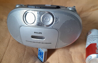 Predám rádiá - vajíčka - rádio + CD + kazeťák PHILIPS - 5
