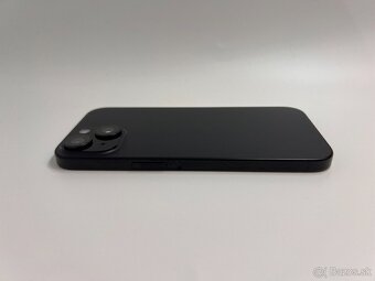 IPHONE 15 BLACK 128GB ZÁRUKA - STAV AKO NOVÝ - 5