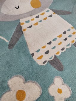 Detský koberec - tyrkysový 120x170 - NOVÝ - 5