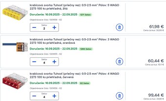 predám elektro inštaláciu na RD - 5
