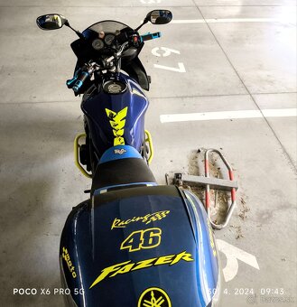Predám Yamaha FZS 600 rv. 2003 - 5