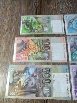 Sada Slevenských bankoviek - 5