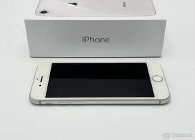 Apple iPhone 8 White 256GB 100% Zdravie Batérie - 5