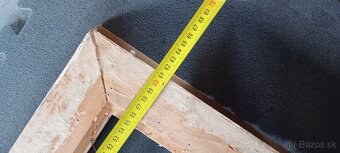 Ponúkam starý rám vhodný na zrkadlo alebo obraz - 5