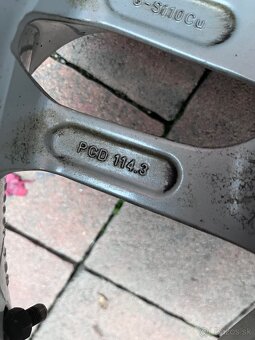 Originálne hliníkové disky Mazda R16, 5x114,3 - 5