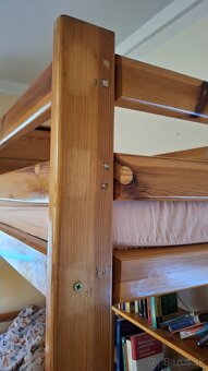 Predám vysokú posteľ s periňákom - 5