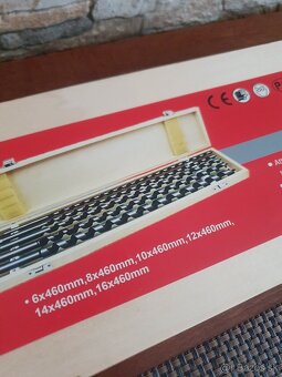 na predaj nova sada 6 vrtakov ALEI,460 mm - 5